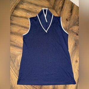 Polo by Ralph Lauren Blue Fitted Tank Top